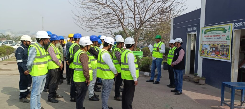 इंडियन पोटाश लिमिटेड डिस्टलरी यूनिट रोहाना कलां में राष्ट्रीय सुरक्षा सप्ताह - 2026 का शुभारम्भ