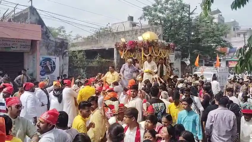 मुजफ्फरनगर में उत्तर भारत की सबसे बड़ी श्री बालाजी शोभायात्रा का भव्य शुभारंभ, 24 घंटे शहर में गूंजेंगे जयकारे