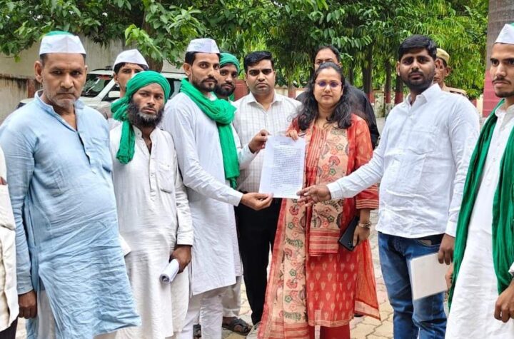 गरीब पीड़ित परिवार को न्याय दिलाने की मांग, एसडीएम से मिला भाकियू (तोमर) का प्रतिनिधिमंडल