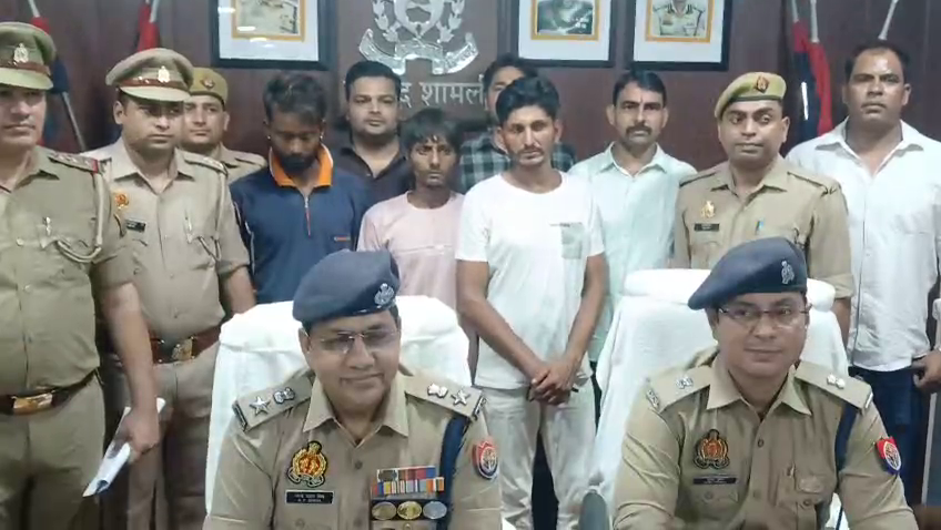 शामली: अंतरराज्यीय वाहन चोर गिरोह का खुलासा, तीन गिरफ्तार